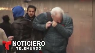 Alerta en Chicago por fuertes vientos  Noticiero  Noticias Telemundo [upl. by Lahcear]