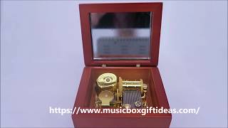 Nutcracker Sugar Plum Fairy 18note Windup music box [upl. by Yevad]