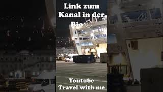 Anfahrt vom Po zur Fähre Genua YT Teaser wohnmobil automobile kastenwagen fähre [upl. by Barden]