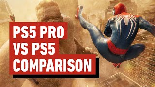 PS5 Pro vs PS5 Gameplay Comparison [upl. by Eirrod]