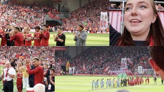 LFC vs Aston Villa  Firmino Scores At His Last Game At Anfield Plus Farewells To Milner Ox  Keita [upl. by Tammie]