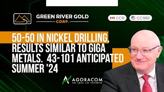 Green River Gold Goes 5050 Drilling Nickel Results Similar To Giga Metals 43101 Est Summer ‘24 [upl. by Lek]