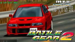 Battle Gear 2 Mitsubishi Lancer Evo 6 SE PS2 Gameplay [upl. by Red895]