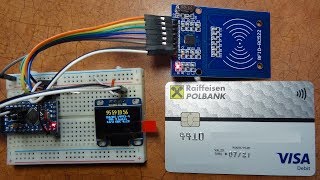 RFID  NFC Scanner with Arduino [upl. by Gawlas599]