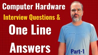 Top 15 Computer Hardware Interview Questions amp Answers JobWinning Computer Hardware Interview QampA [upl. by Namzaj]