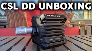 Fanatec CSL DD Unboxing And First Impressions [upl. by Kirtap]