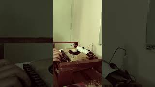 1 min of typewriting typewriters typewriterpoetry [upl. by Hairu]