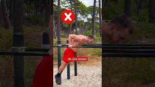 Dip mistakes ☝️ dips calisthenics fitness fitnessmotivation motivation workout bodybuilding [upl. by Alexandr]