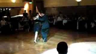 SZKOŁA TAŃCA WROCŁAW  TANGO ARGENTINO  FabiĂˇn Peralta y Virginia Pandolfi [upl. by Aivekal823]