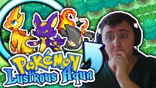 NEW amp AMAZING GAME Pokémon Lustrous Aqua  Pokemon Fan Game  GAMEPLAY and Download [upl. by Eiuqnom494]