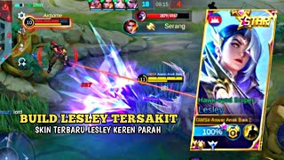 Build Lesley Tersakit Skin Terbaru Lesley Keren Parah [upl. by Postman]