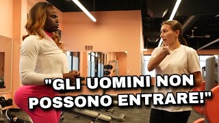 UOMO va in PALESTRA PER SOLE DONNE finisce MALE [upl. by Nerland234]