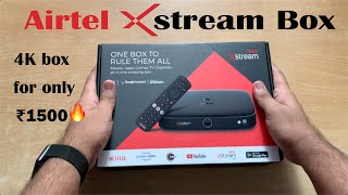 Airtel Xstream Box Unboxing amp Review  Should you buy it [upl. by Nywloc999]