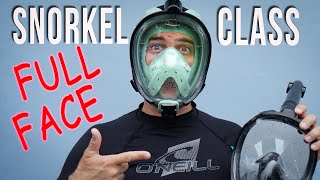 Learn to use Full Face Snorkel Mask safely [upl. by Kazue]