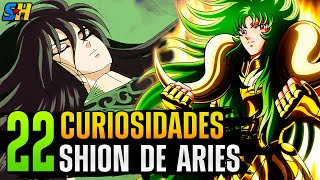 22 CURIOSIDADES DE SHION DE ARIES 🐏 Saint Seiya  Star Hill [upl. by Budge]