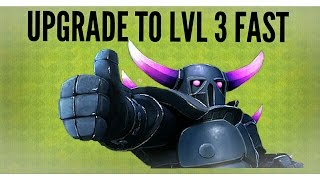 How to upgrade pekka to level 3 fast [upl. by Erodasi601]