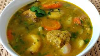 How To Make JAMAICAN CHICKEN SOUP  HOMEMADE COLD REMEDY SOUP RECIPE [upl. by Ardnuahs425]