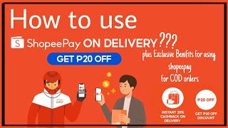 SCAN TO PAYHow to pay your COD orders using Shopeepay PART 1 [upl. by Ecnahc]