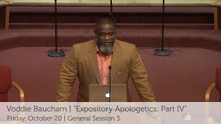 E3 2017  GS 5  quotExpository Apologetics Part IVquot  Voddie Baucham [upl. by Hesta589]