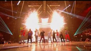 OMG its JLS vs One Direction  The X Factor 2011 Live Final  itvcomxfactor [upl. by Idrahs]