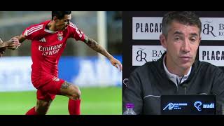 Farense 1×2 Benfica Conferência de imprensa de Bruno Lage [upl. by Giffie171]