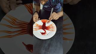 monster plating food plattingfoodart drawing cooking artandcraft chef artdrawing painting [upl. by Oliana916]