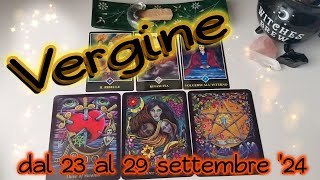 Vergine ♍️ dal 23 al 29 settembre 24 🍂🤎 tarocchi oroscopo astrologia [upl. by Bordie]