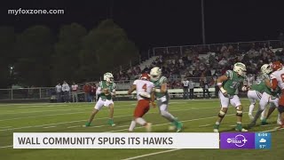 Wall community spurs its Hawks [upl. by Sukcirdor13]