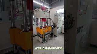 100T 4 column hydraulic press machine [upl. by Yelbmik]