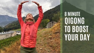 8 Minute Qigong To Energise Your Day [upl. by Laehcim]