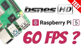 RASPBERRY PI 5  LA SUPER NINTENDO en 169 et 60FPS  BSNESHD  RECALBOX TESTS [upl. by Michigan]