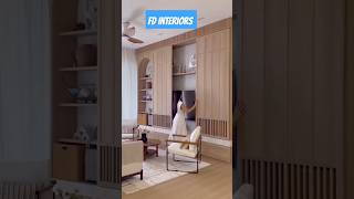 Bookshelf Slitting Door Design  home furniture interiordesign shorts viralvideo homedecor [upl. by Uela722]