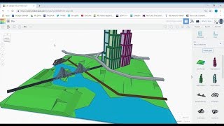 Tinkercad City Planning  Part 5 [upl. by Cruce]