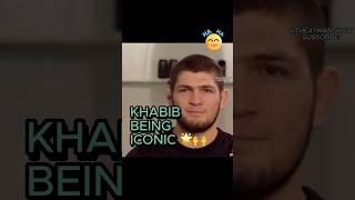 KHABIB NURMAGOMEDOV THE UNINTENTIONAL COMEDY ICON🤣 [upl. by Notsek]