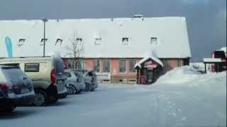 Fahrt von der A17 ins Skigebiet nach Altenberg [upl. by Ardnoel635]