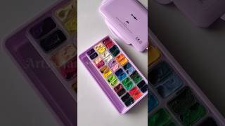 Unboxing himi gouache🥹🫰🏻art aestheticvideo unboxing himigouache asmr aesthetic [upl. by Nomra]