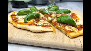 HOMEMADE PIZZA MARGHERITA RECIPE 39 [upl. by Arnuad]