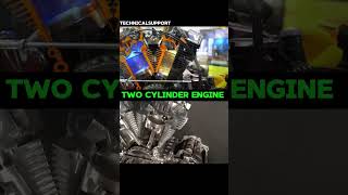 Two Cylinder Engine mechanical automobile shorts shortsfeed ytshorts youtube [upl. by Nairda]