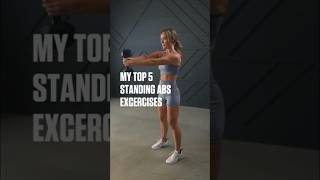 Standing Abs Exercises [upl. by Nnairrehs]