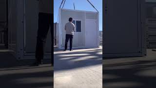 20ft 40ft Prefab Prefabricated Homes Modular Container Houses containerhouses modularhome [upl. by Eillek483]