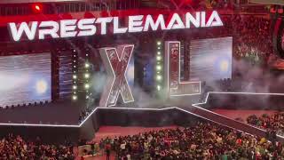 AJ Styles makes his entrance to a new theme at WrestleMania XL Night 2 [upl. by Teria]