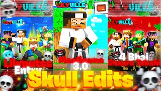 Skull Edits ftGamerFleetampJack💀  Shorts Compilation  MinevidZ [upl. by Loraine]