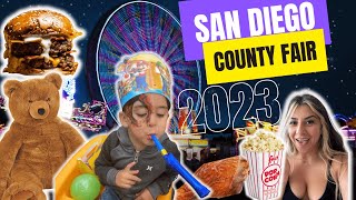 2023 Del Mar Fair Trip San Diego County Fair [upl. by Emmit]