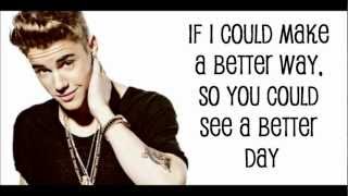 Justin Bieber  I Would Lyrics [upl. by Aniluap827]