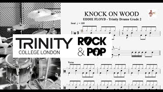 KNOCK ON WOOD  Trinity Rock and Pop Grade 2 Drums [upl. by Eirolam]