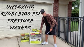 Ryobi 3100 PSI 25 GPM Honda Gas Pressure Washer with Idle Down Review Home Depot [upl. by Emlyn]