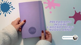 Prepariamo insieme lagenda per il nuovo anno  crescita e journaling [upl. by Anemix]