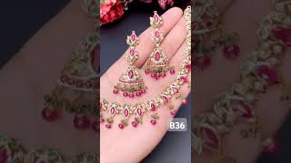 Subiya Hyderabadi jewellery necklace fashiontrends jewelry weddingjewellery [upl. by Lammond200]