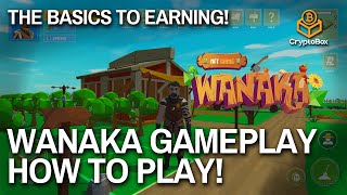 HOW TO PLAY WANAKA FARMING GAME amp HOW TO DOWNLOAD THE GAME  WANA TOKEN amp FARM TO EARN GAME P2E [upl. by Tterab]