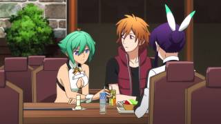 Aquarion EVOL Part 2  Clip  Thats like an indirect kiss [upl. by Alarick]